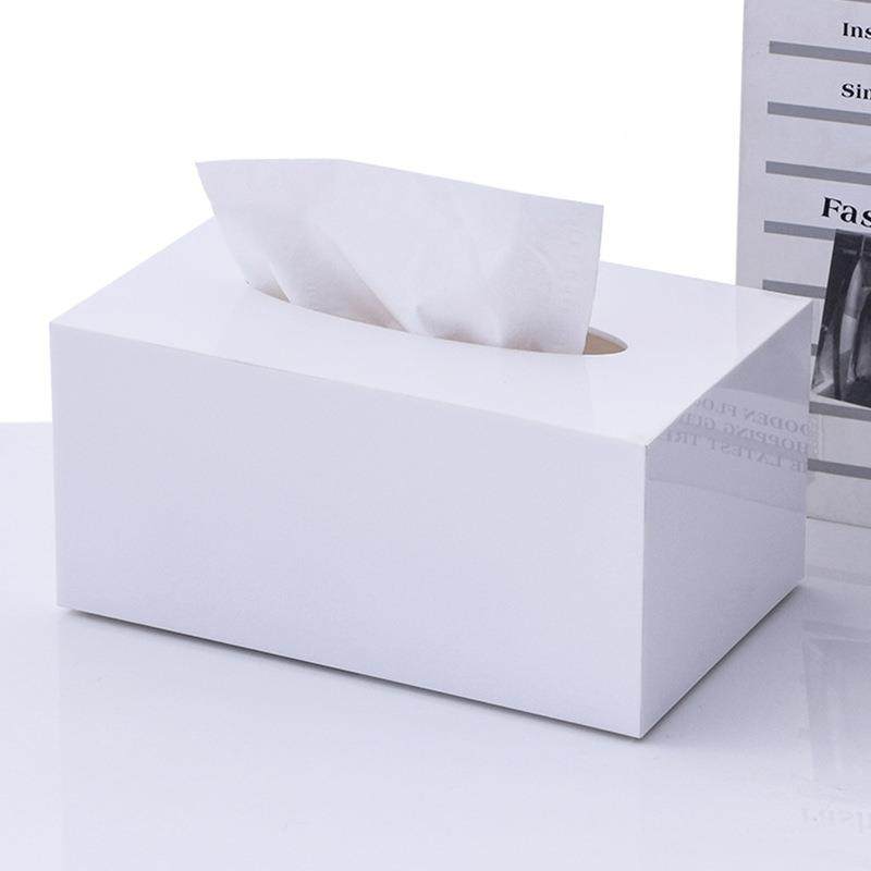 亚简克力抽纸盒厅会客议室商用约盒子纸抽BUZ酒店盒轻奢黑色纸巾