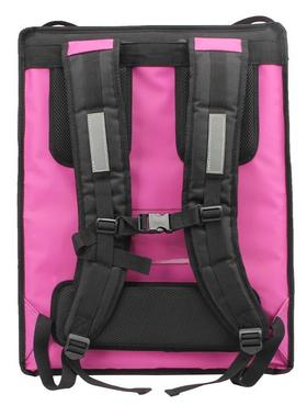 紫色卖箱叠可设计L外OGO骑手配送披萨固包保温冷藏箱BFU可折定车