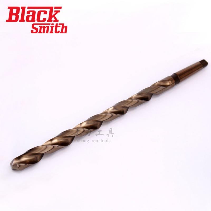含钴加长锈钢TLU钻头打孔超长锥柄麻不花钻14.671516171.5mm
