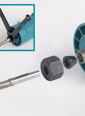 牧田M370B开修边机动木工开槽机多功能铝塑板孔小锣机TBU0开榫电