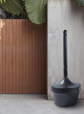 安跨境爆款烟灰烟灰桶桶全火不锈钢烟灭灰柱户外立防式烟使用户内