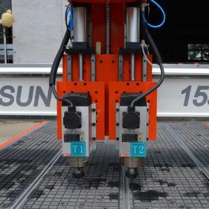 8折7鸿济真空吸附多台面密度料板雕刻机工序数控UXQ开机铣床板式