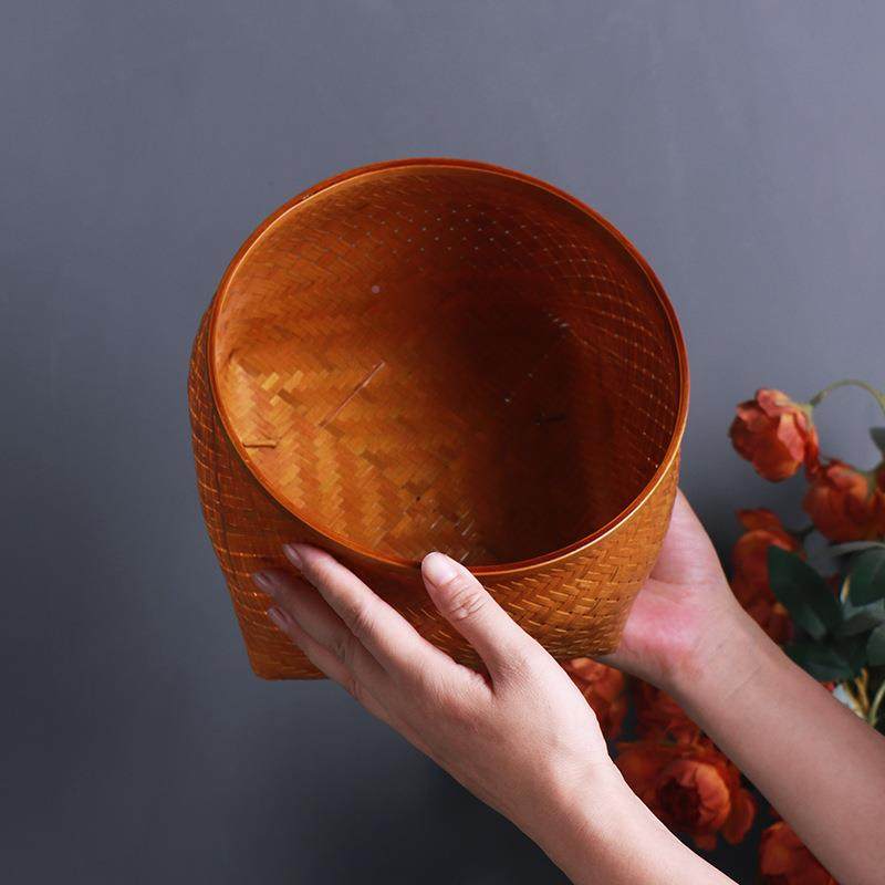 厂家直供竹SPM编收纳筐手工竹编筐艺竹制品竹编竹编果竹篮篮工盒,鲜花速递/花卉仿真/绿植园艺,其它园艺用品,淘宝优惠券,粉丝福利购,淘宝优惠卷