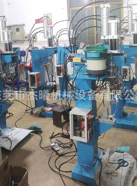 双头半空铆钉机立式自JX-M988-动空心钉心粒压机气动双铆头铆钉双