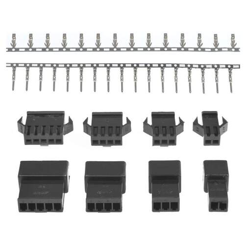 560Pcs2.54工mm间2距23UOA45针SN-压接具M外壳S公母排针压接端子