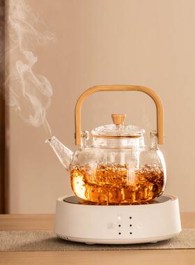电陶炉器煮茶套5AXd2ZZj装家用泡茶办公室壶小型煮壶玻璃烧水茶蒸