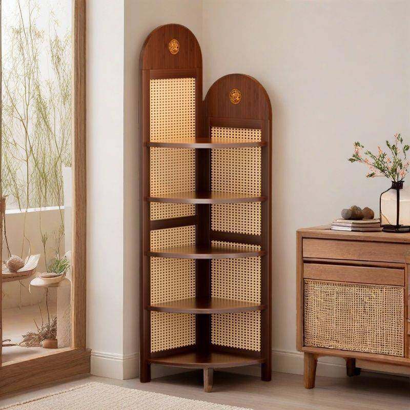 中PXF复古架式藤编转柜角屏装饰置物客厅沙发墙边书子卧室三拐风,鲜花速递/花卉仿真/绿植园艺,其它园艺用品,淘宝优惠券,粉丝福利购,淘宝优惠卷
