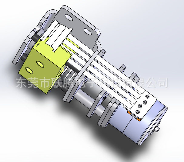 12GA-10BY无刷步进减速电机2相4线全金属齿轮带防尘5V12V微型马达