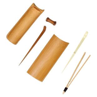 茶匙点茶作画茶则茶匙架茶道茶艺茶夹赏茶醒茶功夫茶具零配件茶荷