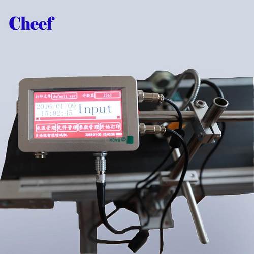 饼干塑料包装袋生产日期条形码二维码文字等可变智能高解析喷码机