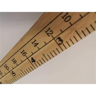 木尺子裁缝裤尺弯木尺专用专裁裤专开领专裁衫上衣裤子市寸双面刻