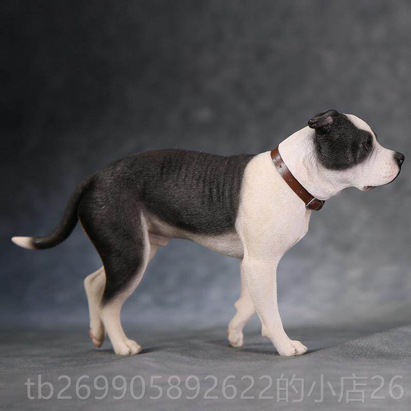 正品JXK 1/6 斯塔福模型 仿真动潮件玩梗狗树脂摆兵人杀神物爱犬