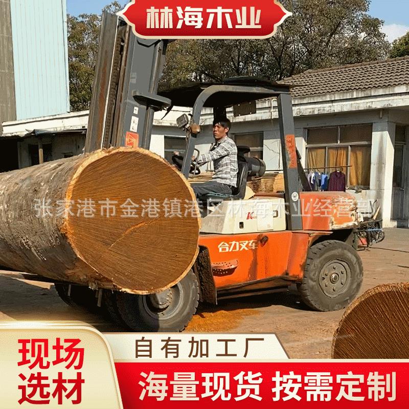 菠萝格原木 菠萝格建筑木板材 菠萝格原木实木防腐木