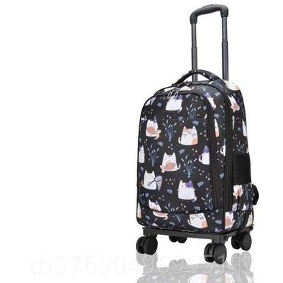 新款拉杆背包肩旅行包女超轻杆袋大容量20男寸万向轮双拉可登机行