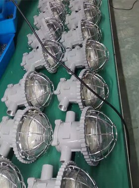 矿用隔爆型LED巷道灯 煤矿井下圆形照明灯 本安型照明设备