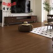 柔光天鹅绒厂标原木风木纹瓷砖750x1板500m客卧m室厅餐厅仿实木地