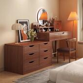 中古梳妆5台卧20室2新款 现SZT0099代简约感小型化妆桌镜化妆斗柜