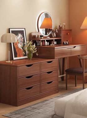 中古梳妆5台卧20室2新款现SZT0099代简约感小型化妆桌镜化妆斗柜