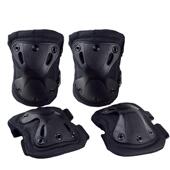 户山外运动护膝腕护滑轮骑行护具护肘护膝EWU登滑雪件四套