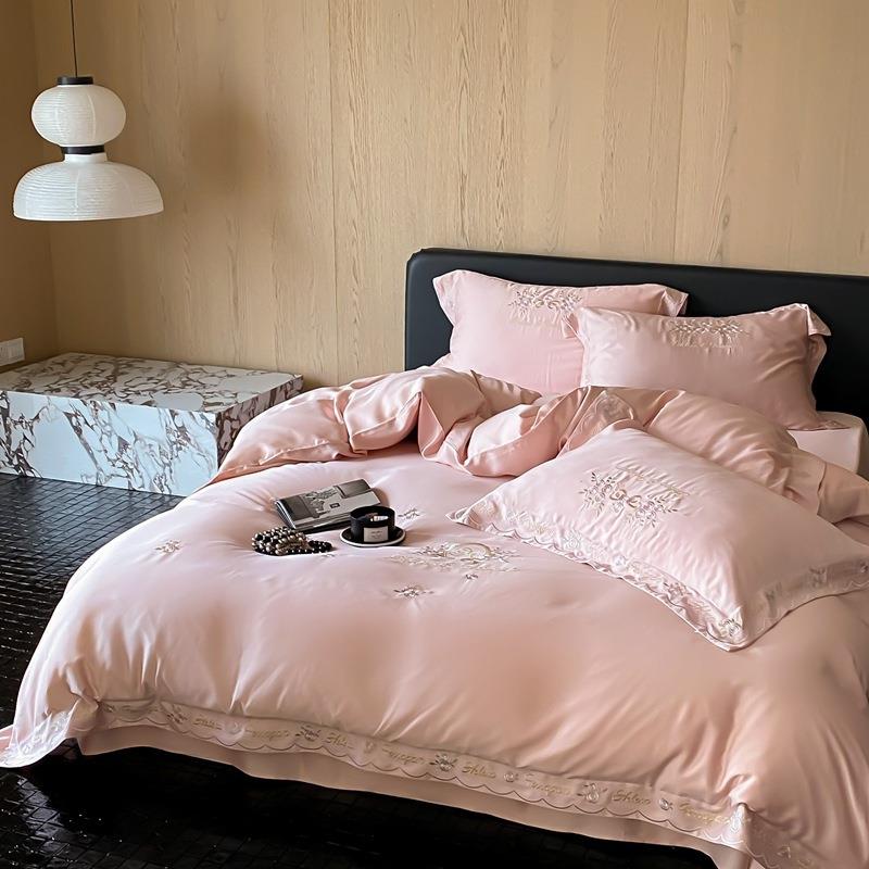 （版总）馨蕊家居朵4新款10484940支简四件套-拉-宽亚麻现代约斜