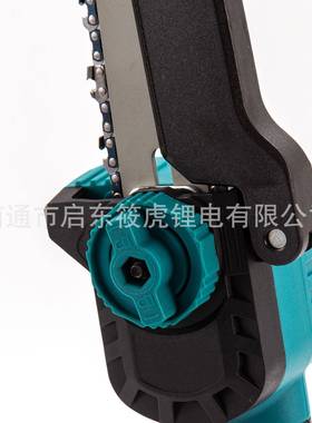 锂无电锯家用便携式电电链锯充电式园67918林电据户外伐刷木木锯