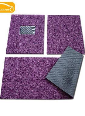 直销车用VC软胶防541滑通用脚垫车载脚153X55cm汽垫车丝圈脚P垫