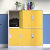 YJT室存包幼儿园带锁储物学生书包柜柜铁柜皮柜钢制更衣收教纳柜