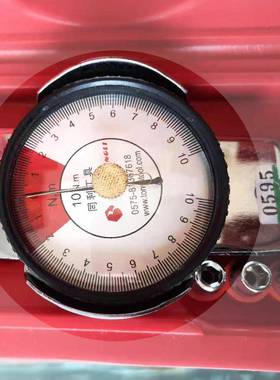 绍兴同利1手扭力扳扭矩扳手TLB2-0N.M表盘指针式套筒432扭矩测试