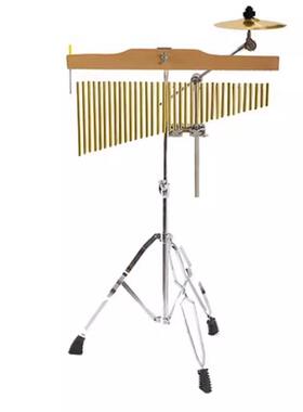 击打乐器音束奥尔夫教具乐队演出专伴奏LMI用支36音风铃带架音树