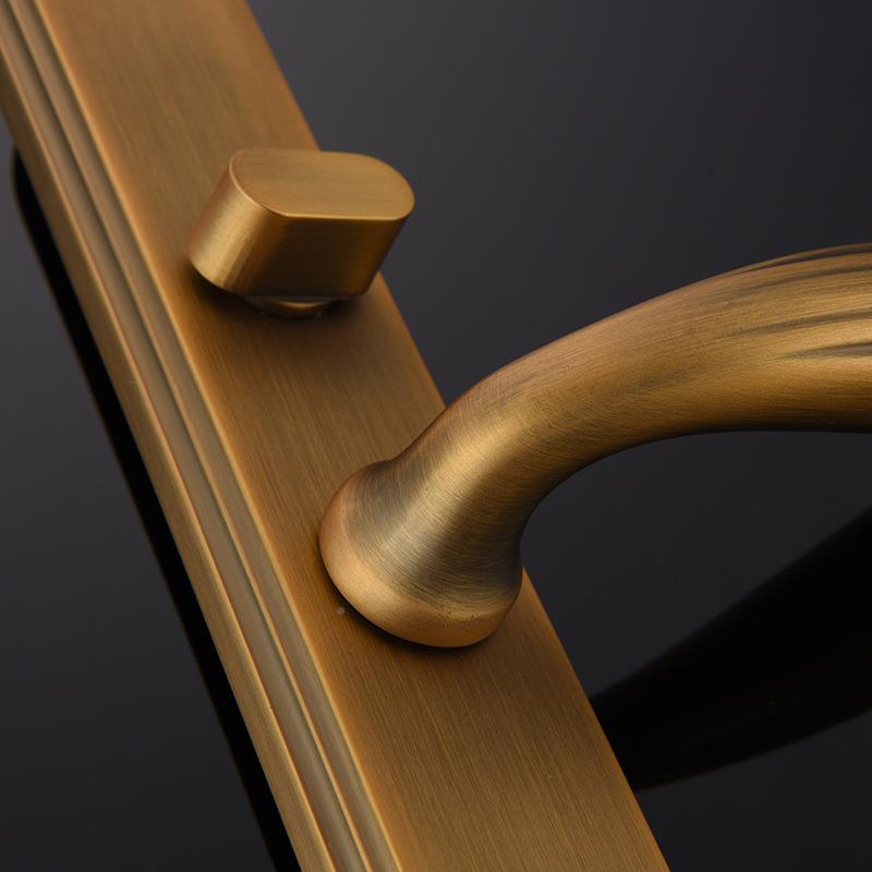 直美式简销室内卧室木门M5264静约音锌合金门插芯门锁房间大门锁