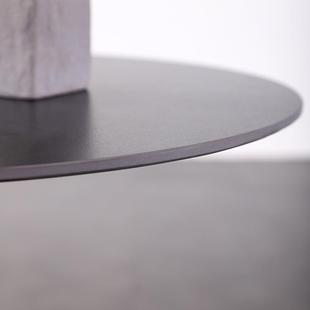 意升降桌创设计师小48605圆桌现代可移动客餐议桌办公会桌岩厅板