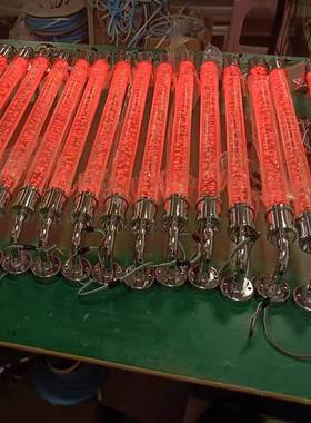 led吧15439KT氛V导光柱气泡柱灯导光棒道过灯光七彩酒变色装饰围
