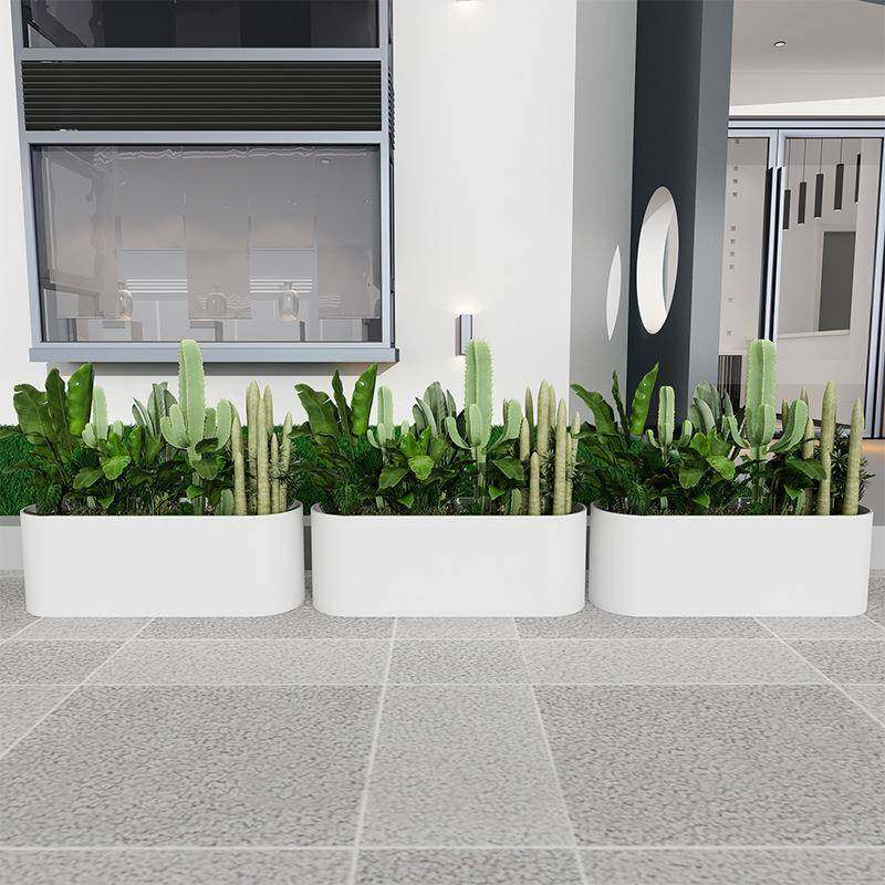 420铁艺户外花箱组盆商业广场隔断花摆不锈钢花槽外售楼部合异形,商业/办公家具,花坛/花箱,淘宝优惠券,粉丝福利购,淘宝优惠卷