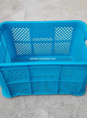 塑料周转筐塑料周箩塑料周筐储转环保物收转纳耐HWH用带盖货架