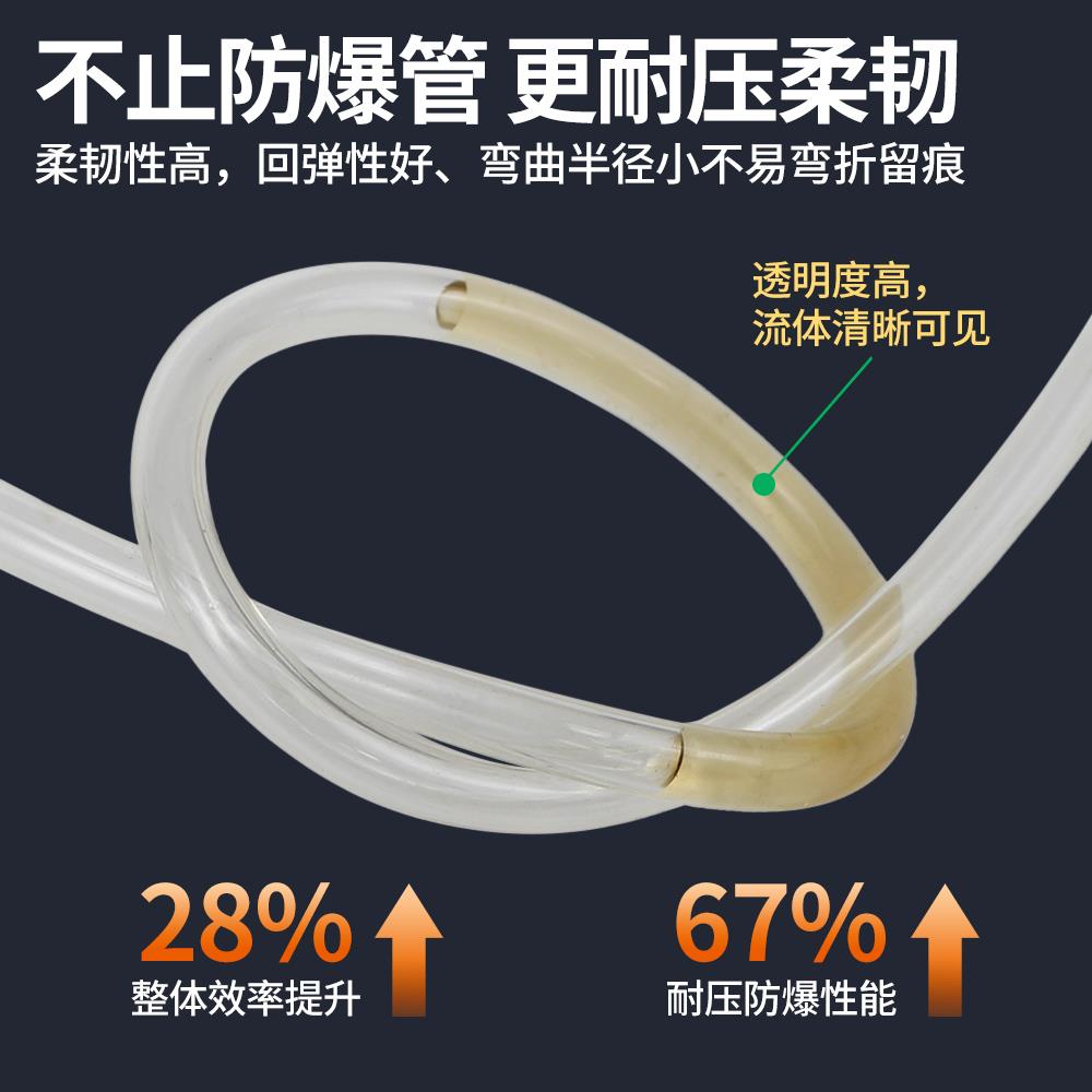 /台氣动高压气源空压8mm气管软493气管PU4/610/12机/16压缩机气压
