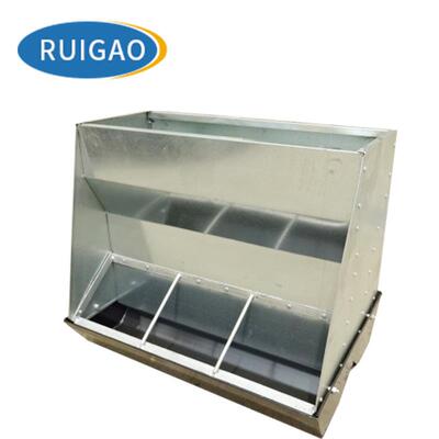 仔猪保MFD床育猪双面料槽自动采食机空白补铁料用槽猪育肥食槽