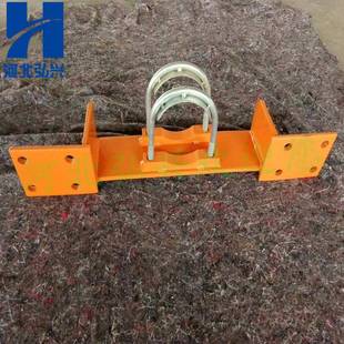 泵DN125管支支超架高压泵UFU管架U型泵管托架