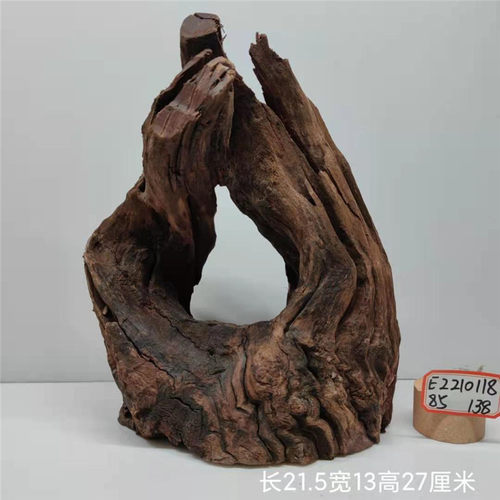 沉木 大小号紫柚 水草 珊瑚木 雨林景观造景套餐草缸龟缸爬宠晒台