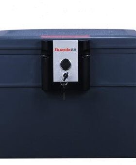 盾牌防火箱2037C防火防水保险箱钥匙锁防火半小时DVD保护