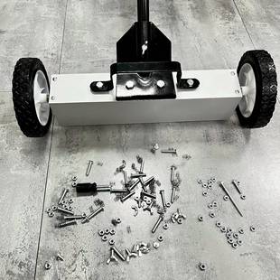 磁力拾取推清道夫大面PFZ积清理螺车丝屑可伸缩器磁性捡拾铁器