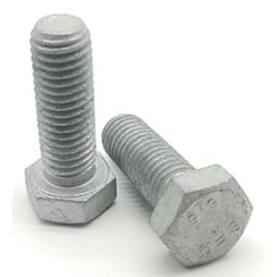 热镀锌螺栓热VBA浸锌8.8级高强度螺M丝M18M202B4GB5782G5783