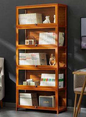 书架收落地书客柜子桌面展示置物架纳上QFG儿童靠墙厅家用简易