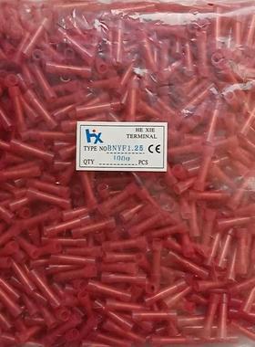 BNF1/2/5无品牌/透明尼龙护套电线连接全器绝缘冷接压线端子中间Y