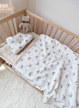 GAYA类高质气层纯棉毯子婴儿毯新生盖儿襁褓巾母婴盖空毯包品被双