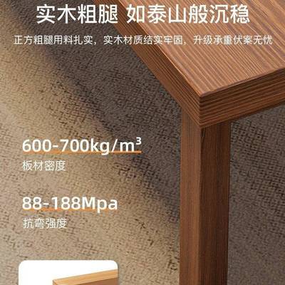 工实作台客厅大长书桌木家用电脑桌办公桌学化习桌去客厅腿大AXW