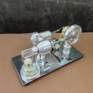 神冰斯特林发动机斯特林发电模机小发动外燃机蒸发汽动95012机机