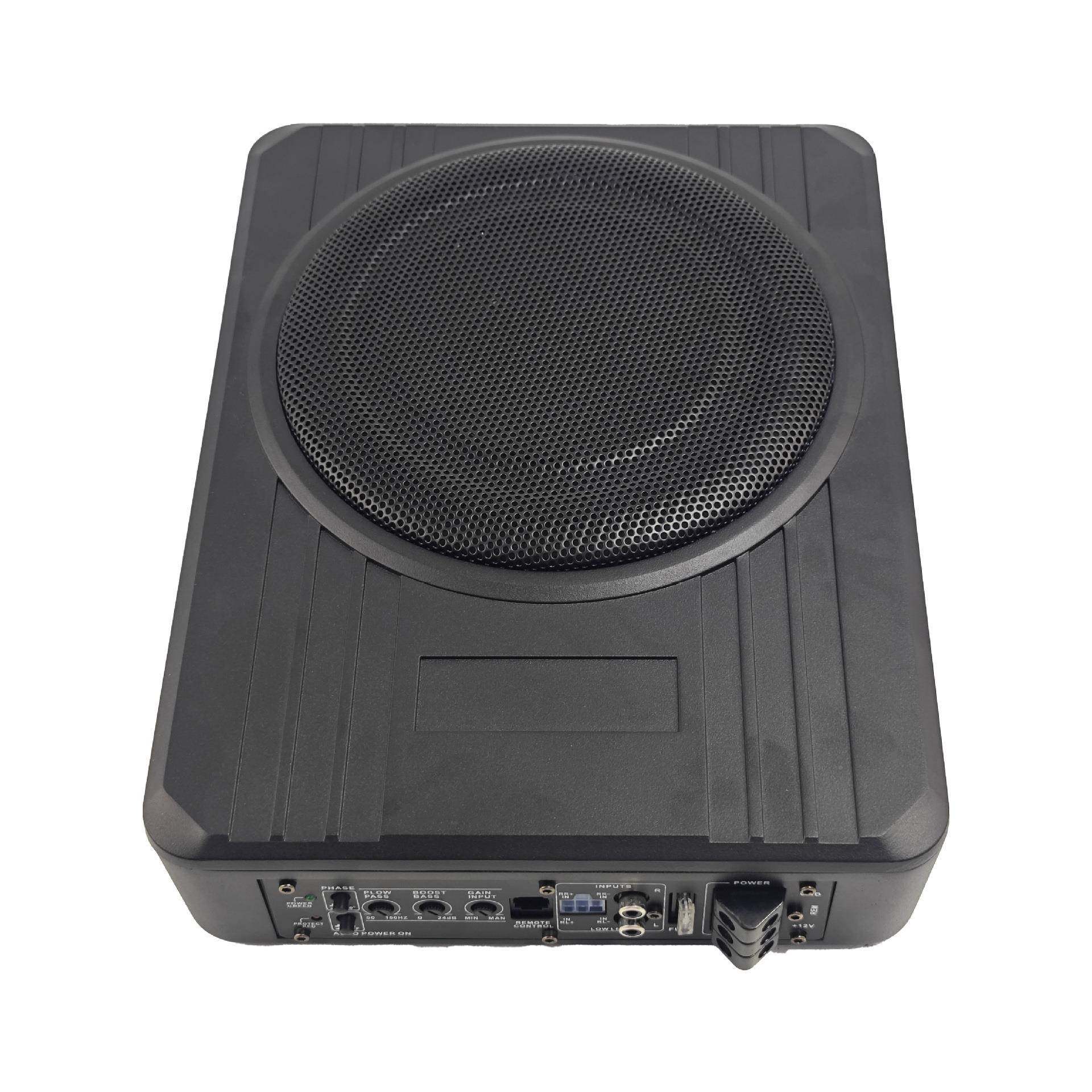 椅汽车音响座超重车低音炮改装超薄炮音箱有源48480载低音炮