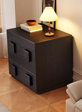 中古风物复古卡门柜头柜卧室收纳MNB储约柜子电视柜客床厅组合简