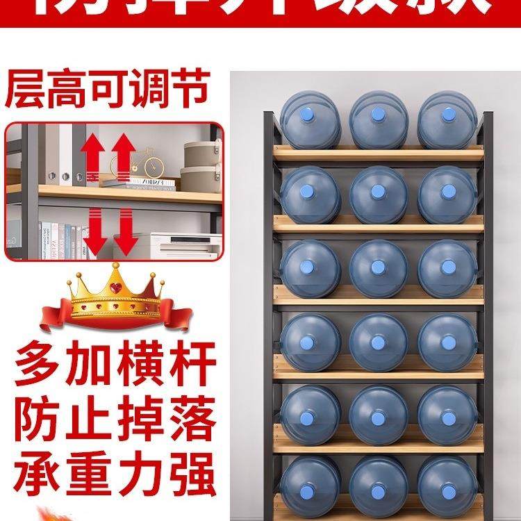 书架约落地钢多层厅客简木易储物架985家用卧室收纳铁艺书柜置物,住宅家具,书架,淘宝优惠券,粉丝福利购,淘宝优惠卷
