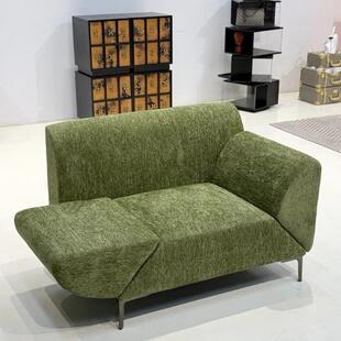 3069意式极简单人计飞翼沙发手休闲椅设师款可旋转扶单人休布闲艺